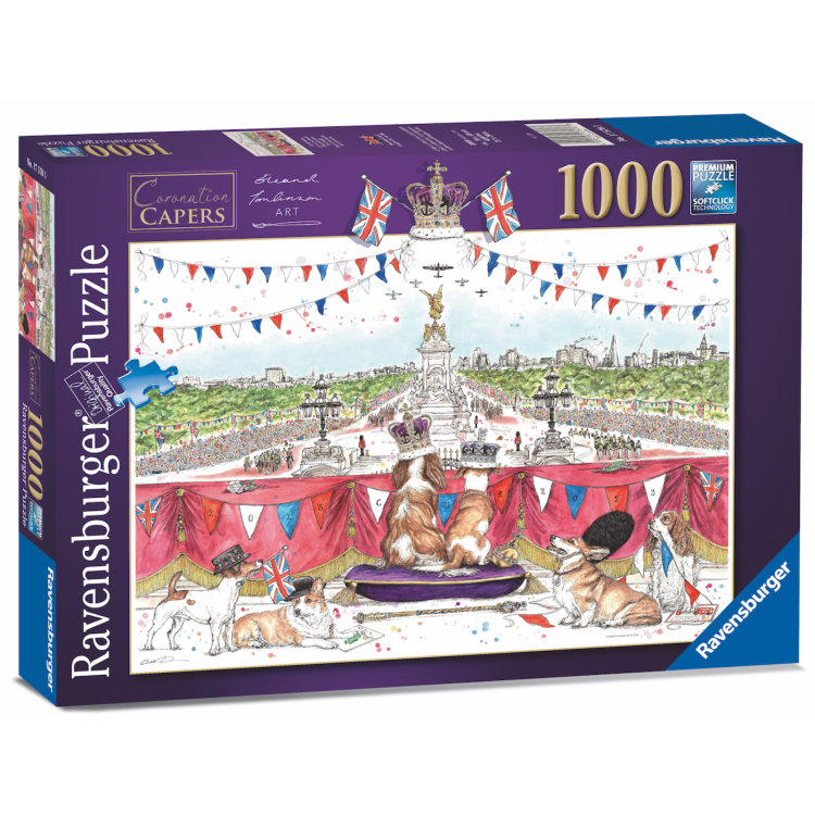 Ravensburger Coronation Capers 1000pc Puzzle