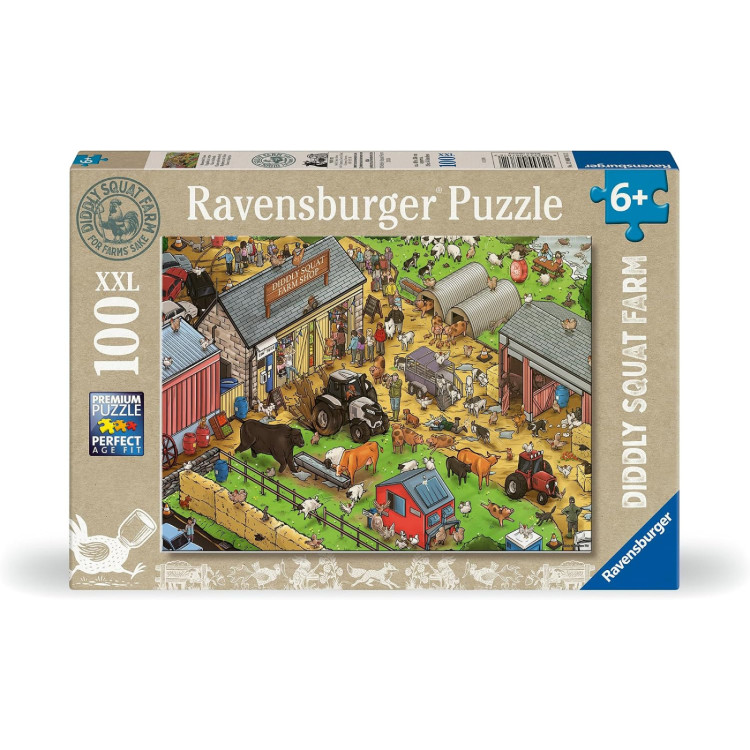 Ravensburger Diddly Squat Farm XXL 100pc Puzzle