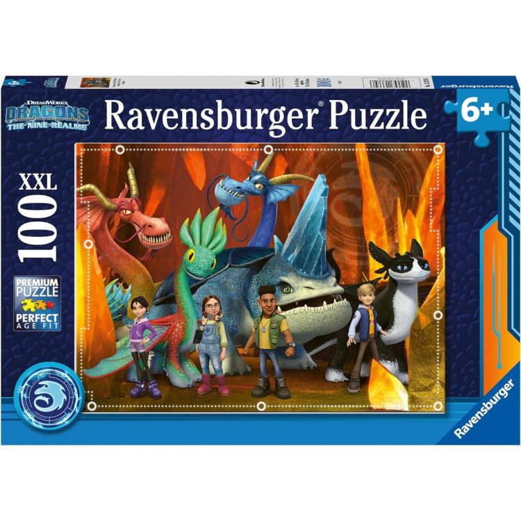 Ravensburger Dragons The Nine Realms XXL 100pc Puzzle