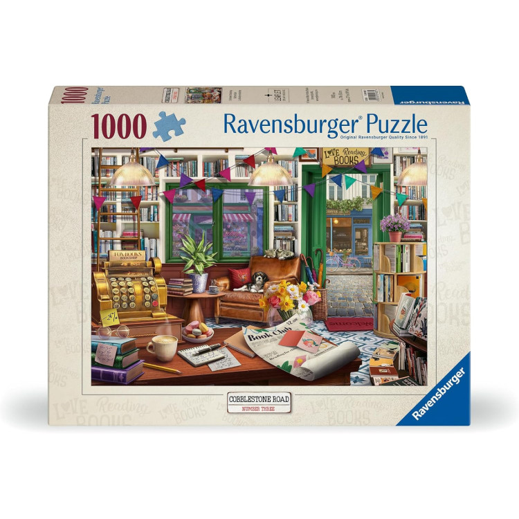 Ravensburger Enchanted Bookshop 1000pc Puzzle