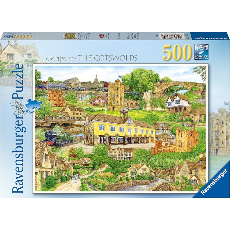Ravensburger Escape to the Cotswolds 500pc Puzzle