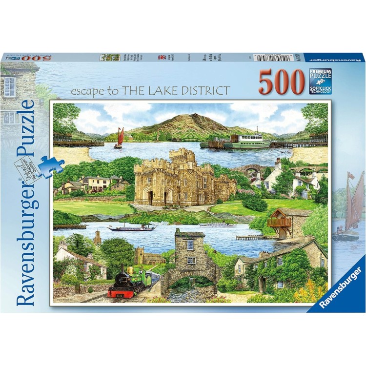 Ravensburger Escape to the Lake District 500pc Puzzle