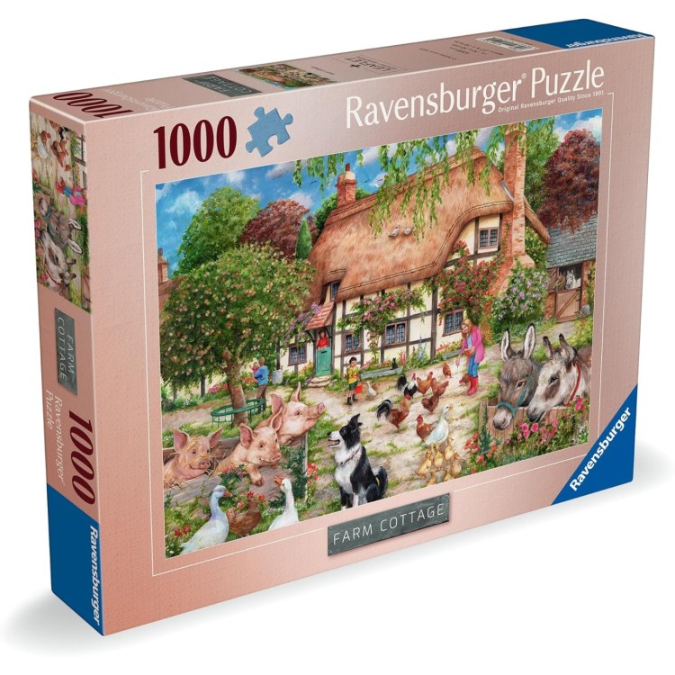 Ravensburger Farm Cottage 1000pc Puzzle