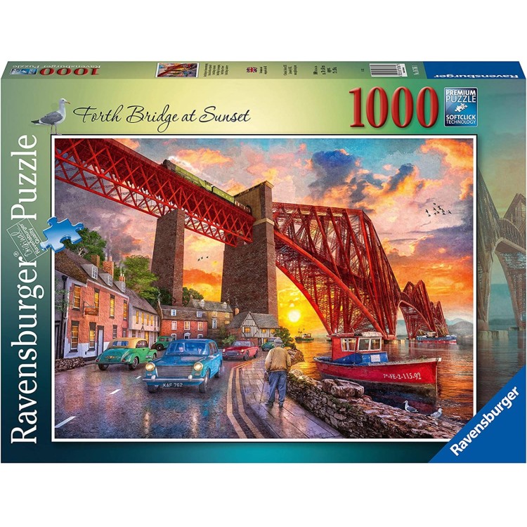 Ravensburger Forth Bridge at Sunset 1000pc Puzzle