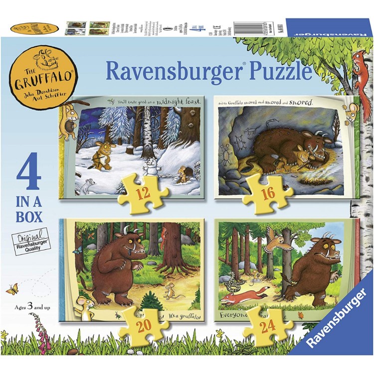Ravensburger Gruffalo 4 In A Box Puzzle