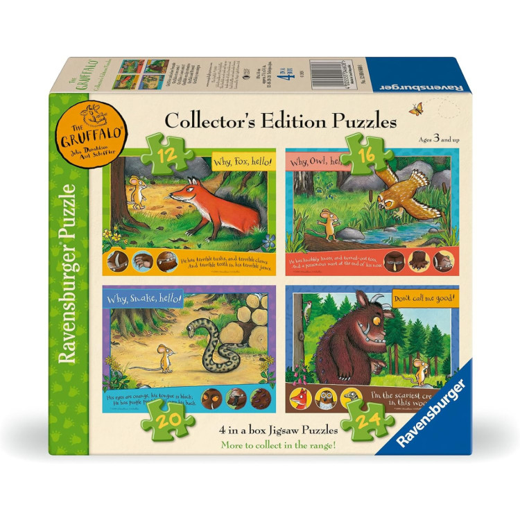 Ravensburger Gruffalo and Friends 4 in a Box Puzzle