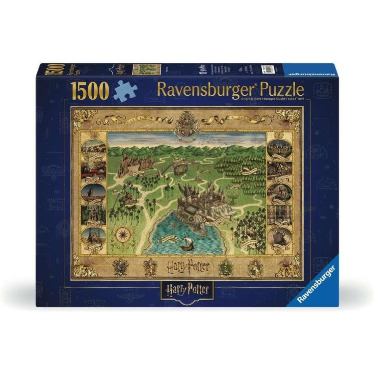 Ravensburger Hogwarts Map 1500pc Puzzle