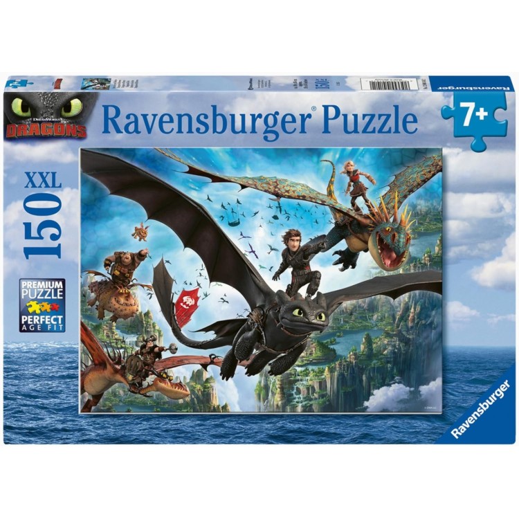 Ravensburger How to Train Your Dragon Dragons & Heroes XXL 150pc Puzzle