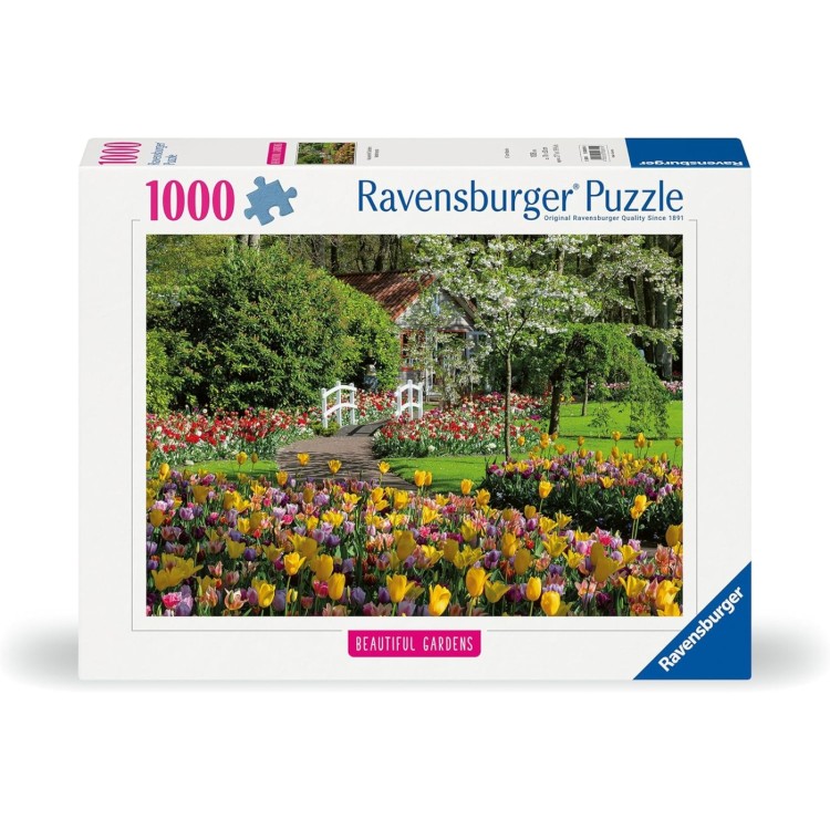 Ravensburger Keukenhof Gardens Netherlands 1000pc Puzzle