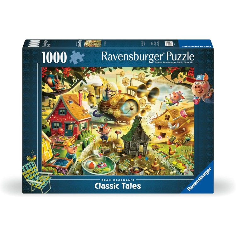 Ravensburger Look Out Little Pig 1000pc Puzzle