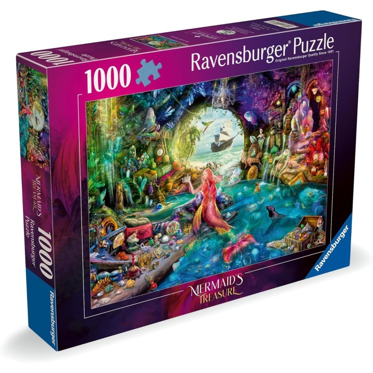Ravensburger Mermaids Treasure 1000pc Puzzle