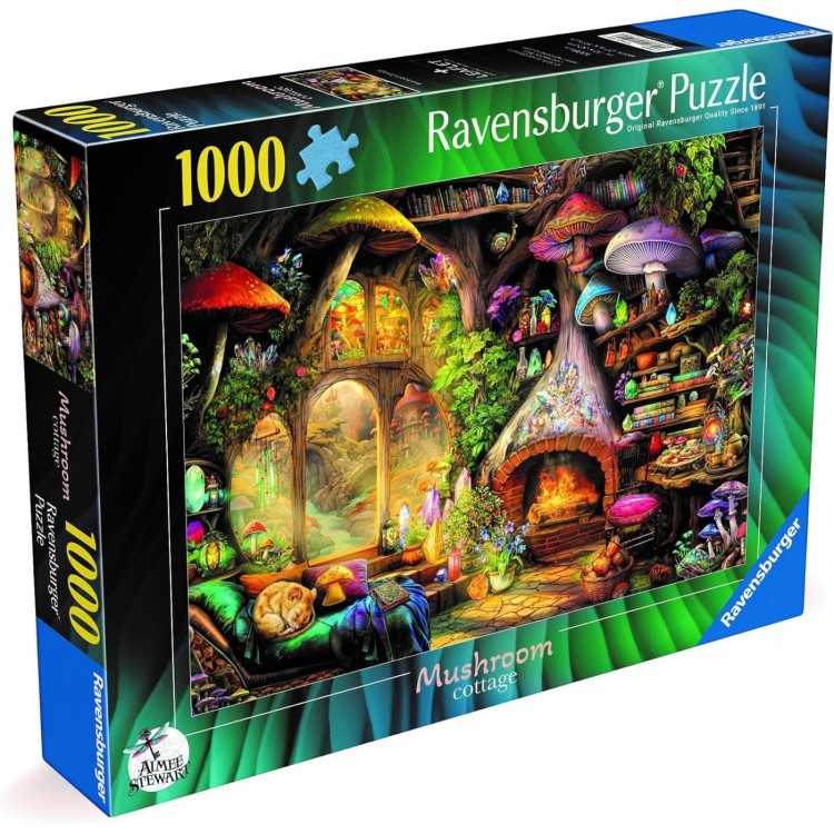 Ravensburger Mushroom Cottage 1000pc Puzzle
