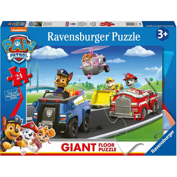Ravensburger Paw Patrol Friends Giant Floor Puzzle 24pc