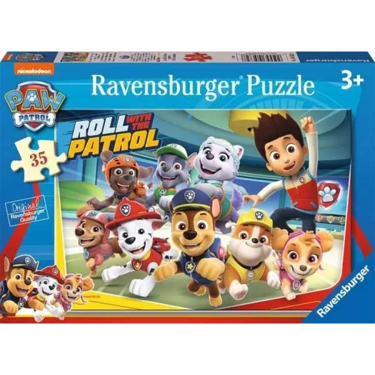 Ravensburger Paw Patrol Roll with the Patrol 35pc Puzzle 
