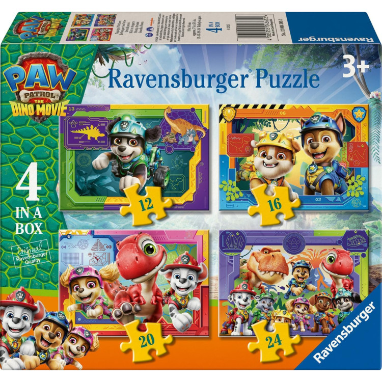Ravensburger Paw Patrol Stomp Around 4 in a Box Puzzle