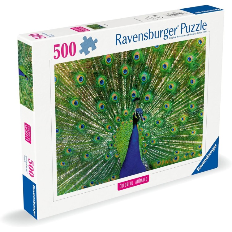 Ravensburger Peacock 500pc Puzzle