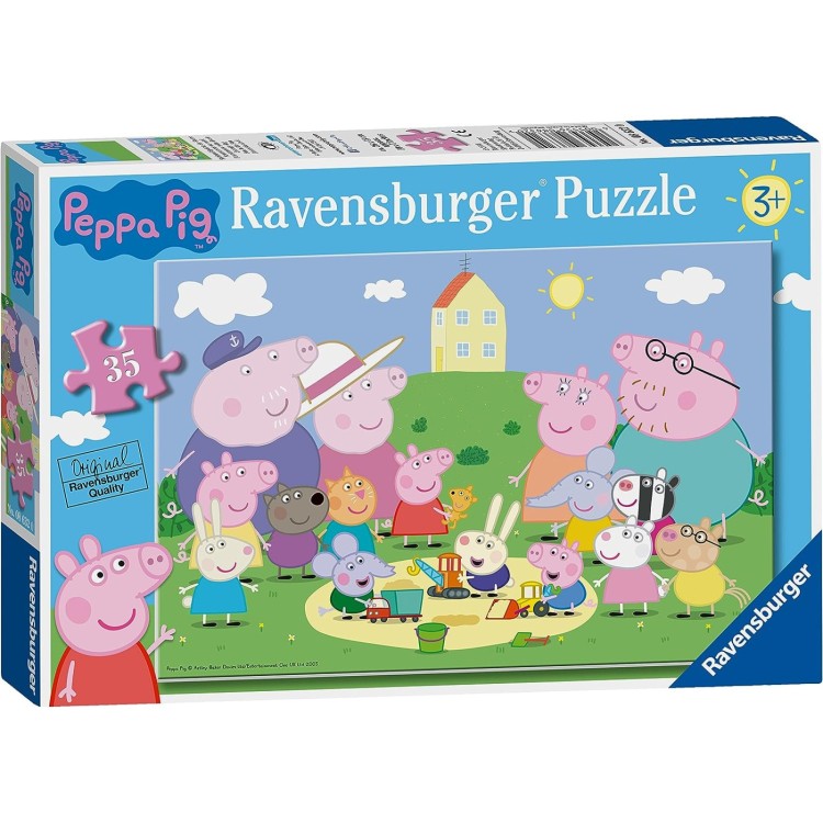 Ravensburger Peppa Pig Fun in the Sun 35pc Puzzle