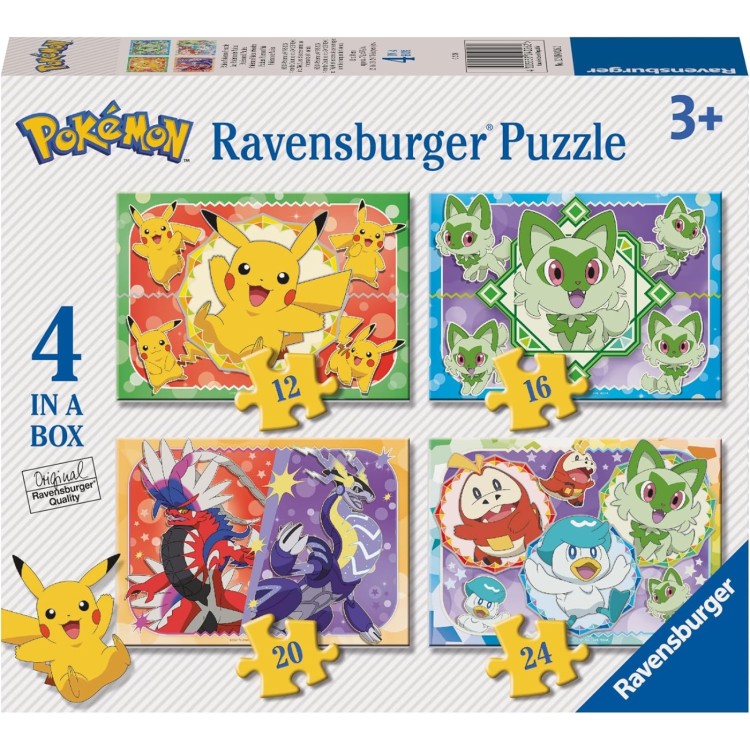 Ravensburger Pokemon 4 In a Box Puzzle