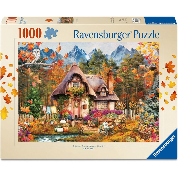 Ravensburger Pumpkin Cottage 1000pc Puzzle