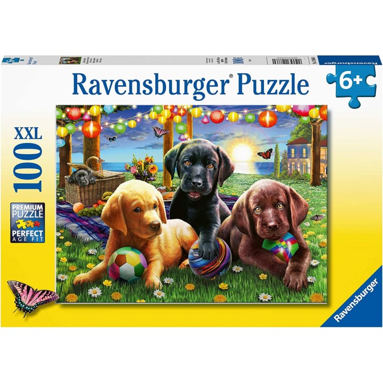 Ravensburger Puppy Picnic XXL 100pc Puzzle