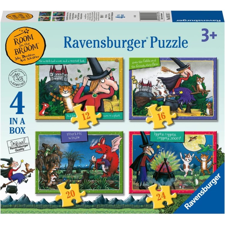Ravensburger Room on the Broom 4 In a Box Puzzle