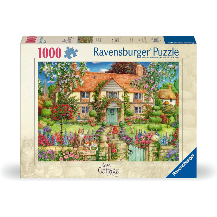 Ravensburger Rose Cottage 1000pc Puzzle