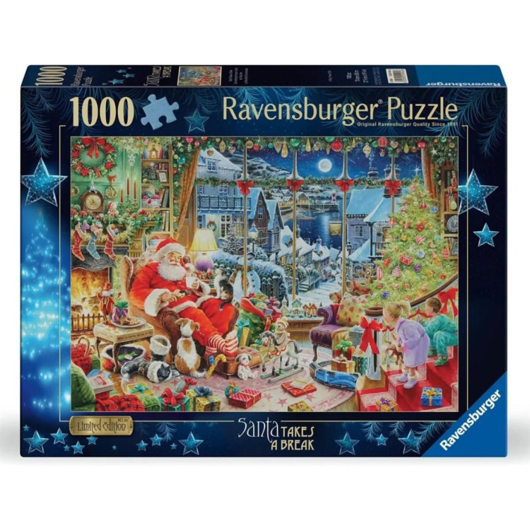 Ravensburger Santa Takes a Break 1000pc Puzzle