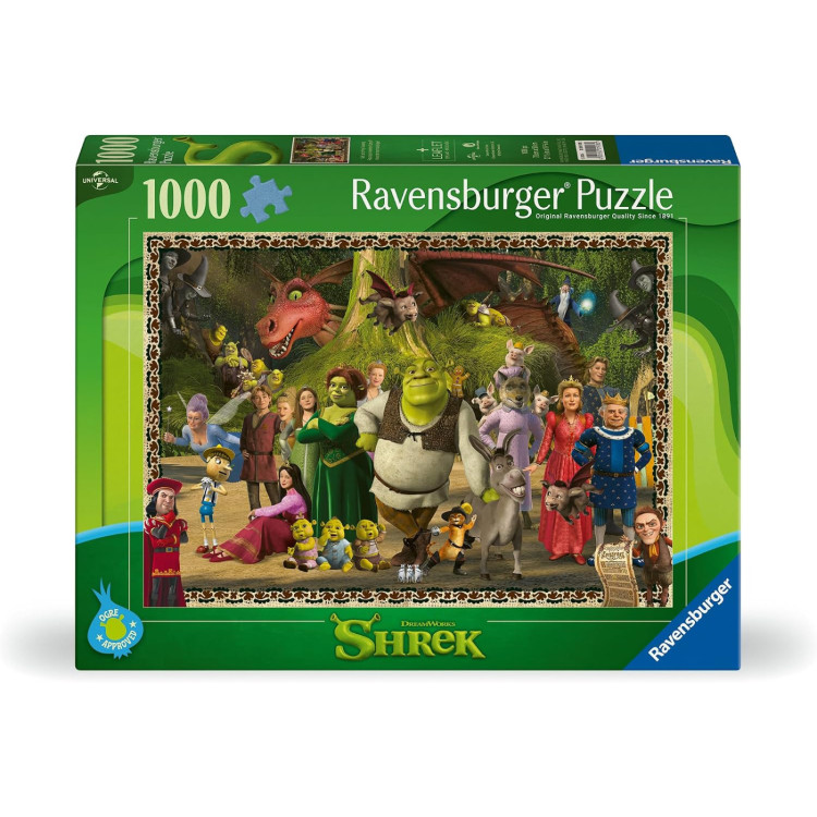 Ravensburger Shrek Get Out of My Swamp 1000pc Puzzle