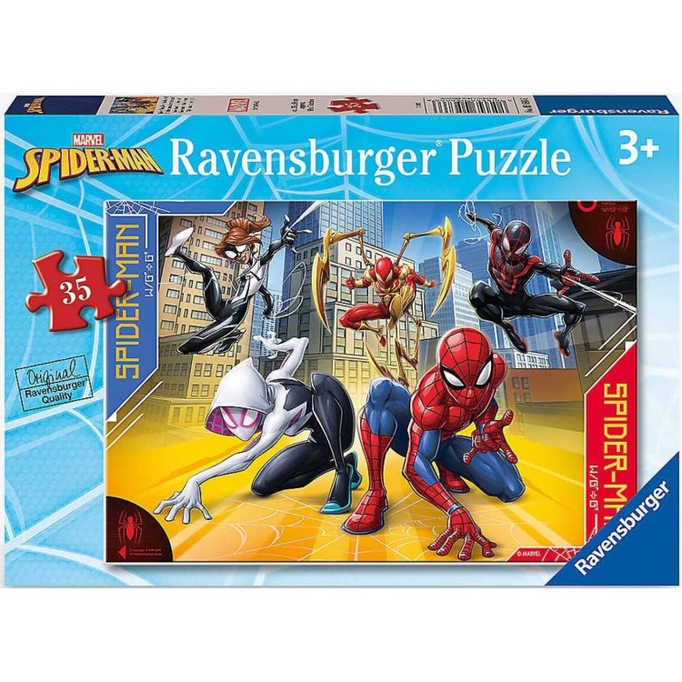 Ravensburger Spiderman to the Rescue 35pc Puzzle