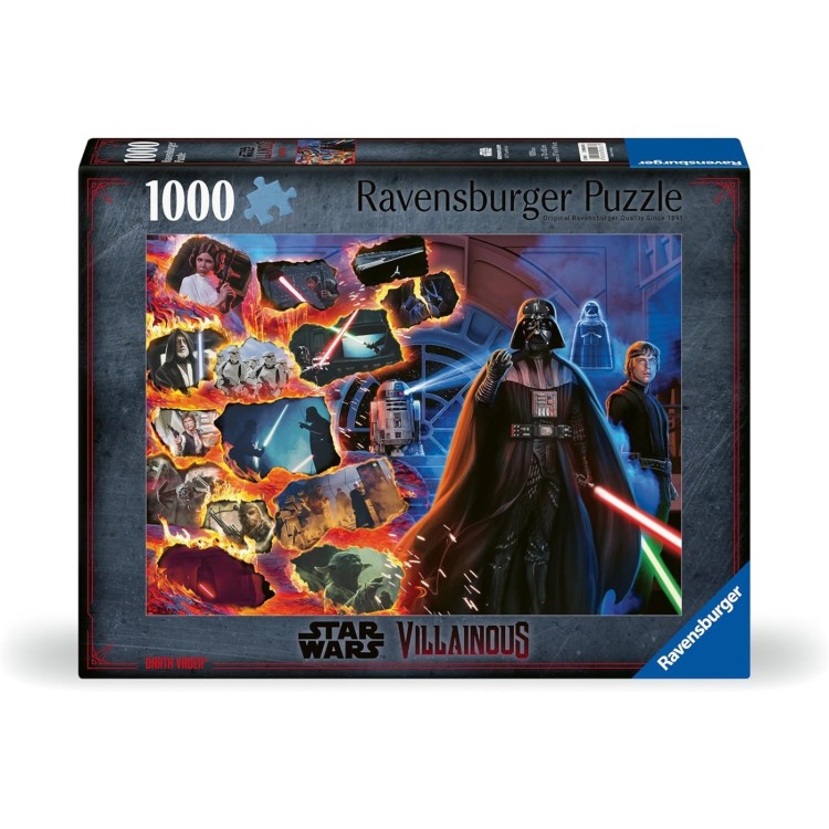 Ravensburger Star Wars Villainous Darth Vader 1000pc Puzzle