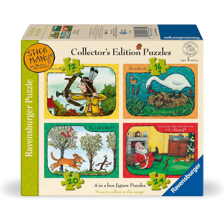 Ravensburger Stickman 4 in a Box Puzzle