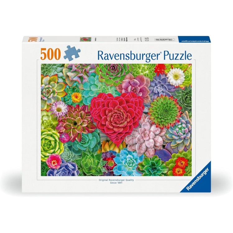 Ravensburger Succulent Love 500pc Puzzle