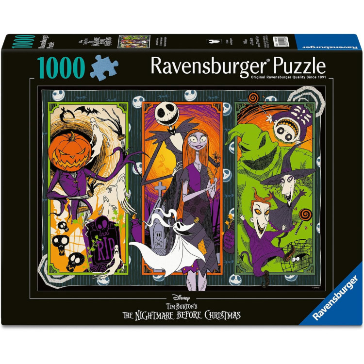 Ravensburger The Nightmare Before Christmas Horror Forever 1000pc Puzzle