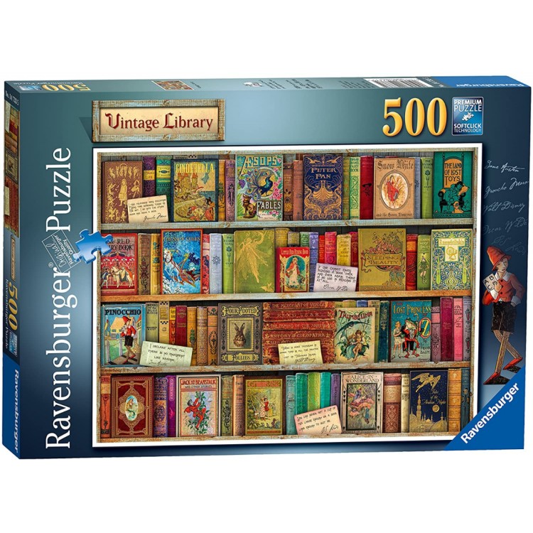 Ravensburger Vintage Library 500pc Puzzle