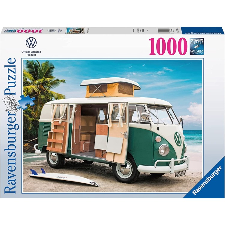 Ravensburger Volkwagen T1 Camper Van 1000pc Puzzle