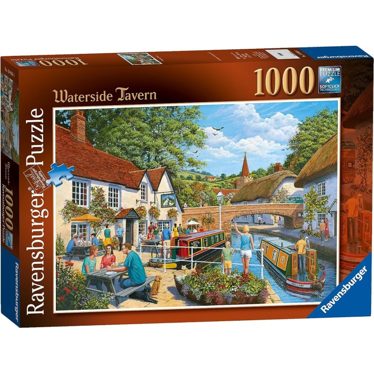 Ravensburger Waterside Tavern 1000pc Puzzle