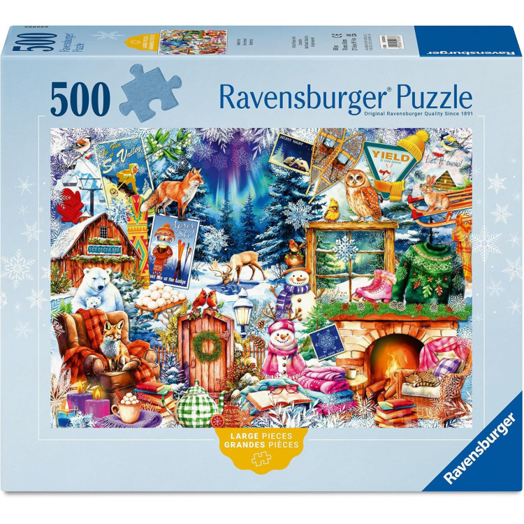 Ravensburger Winter Frost 500 Large pc Puzzle