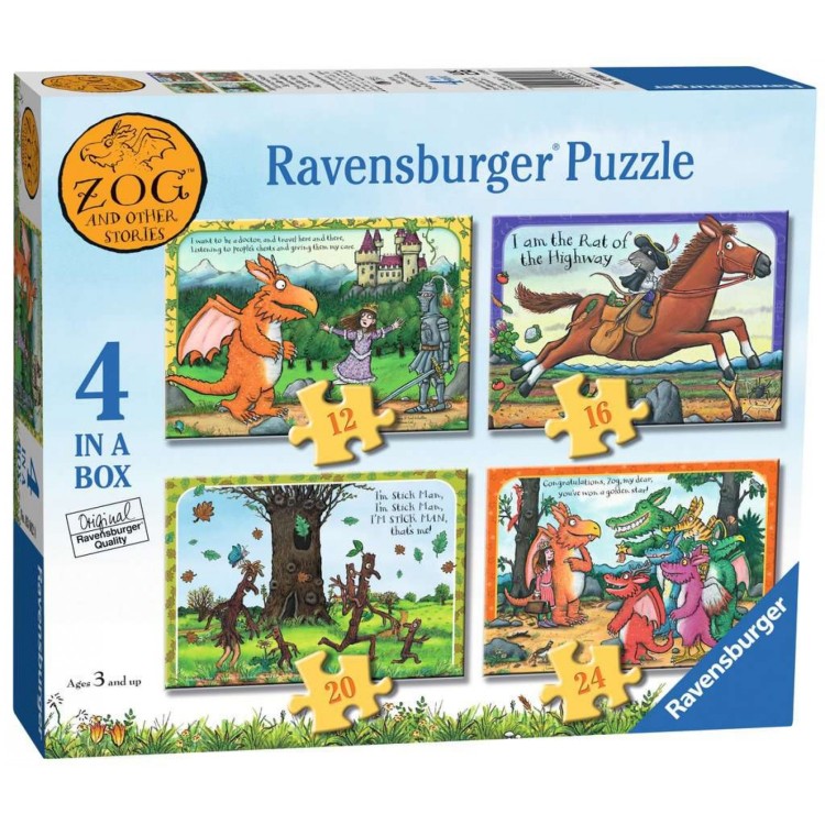 Ravensburger Zog and Other Stories 4 In a Box Puzzle