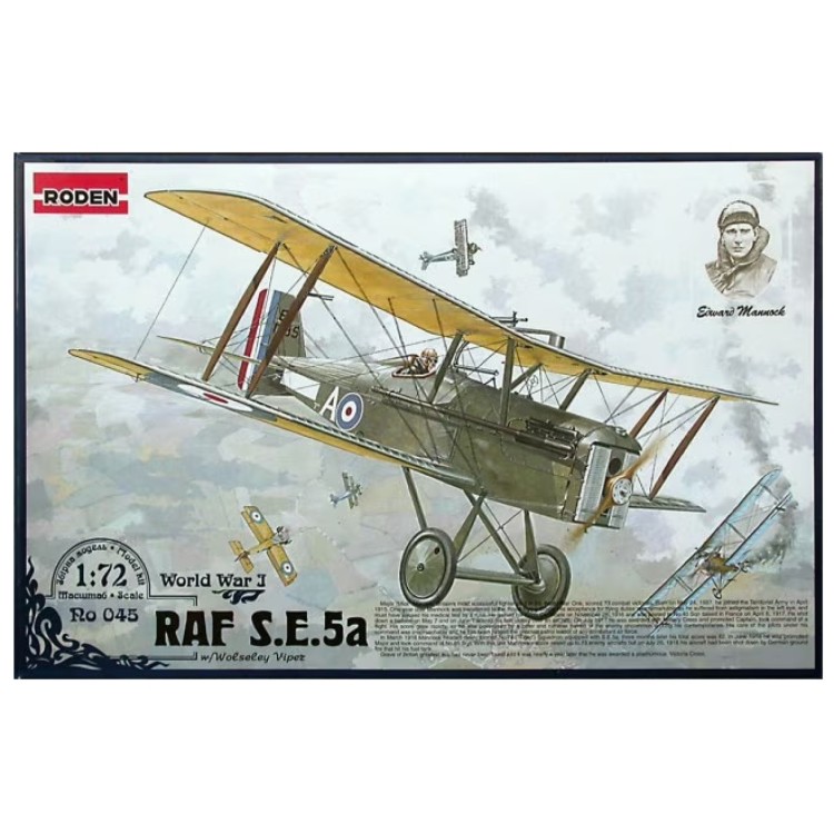 Roden 1:72 RAF S.E.5a with Wolseley Viper