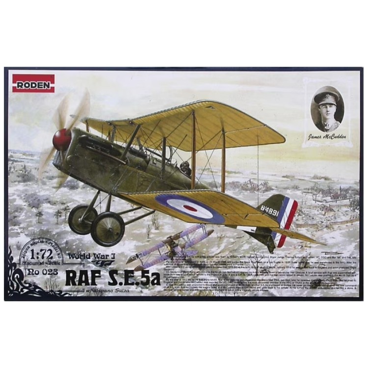 Roden 1:72 RAF S.E.5a with Hispano Suiza