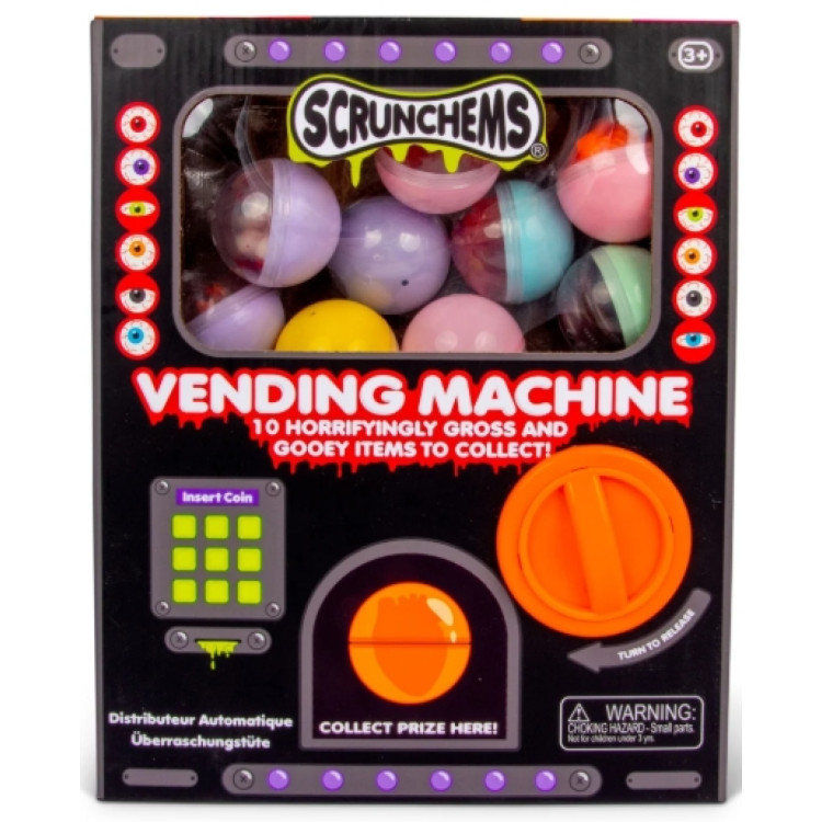 Scrunchems Gross Vending Machine