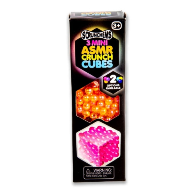 Scrunchems Mini ASMR Crunch Cubes 3 Pack
