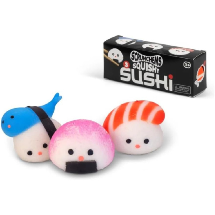 Scrunchems Squishy Sushi 3 Pack