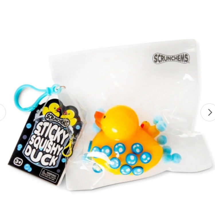 Scrunchems Sticky Squishy Duck