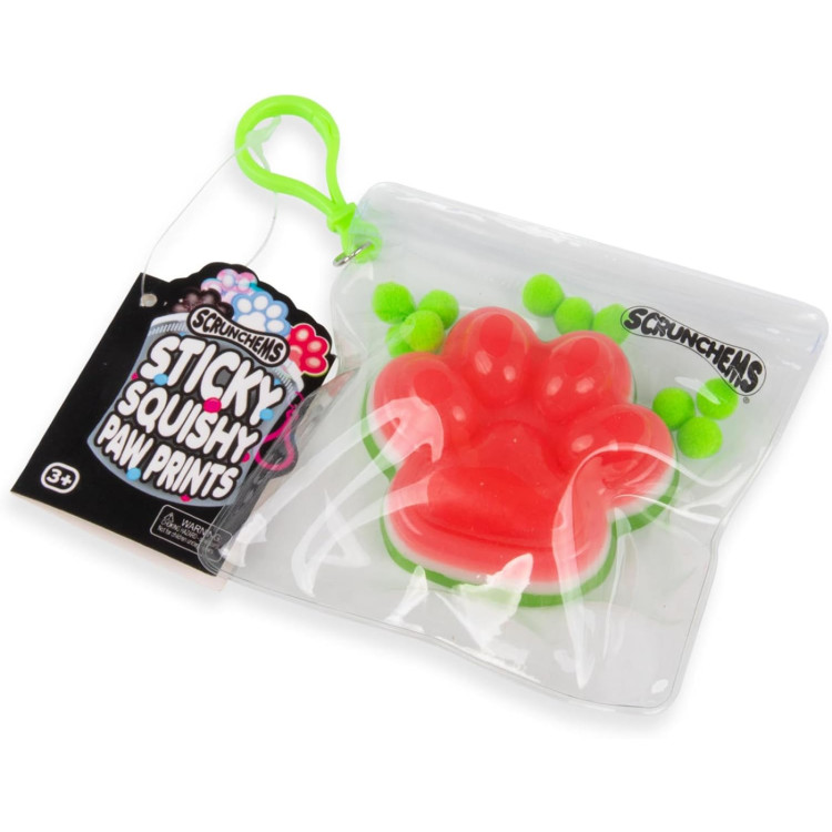Scrunchems Sticky Squishy Paw Prints