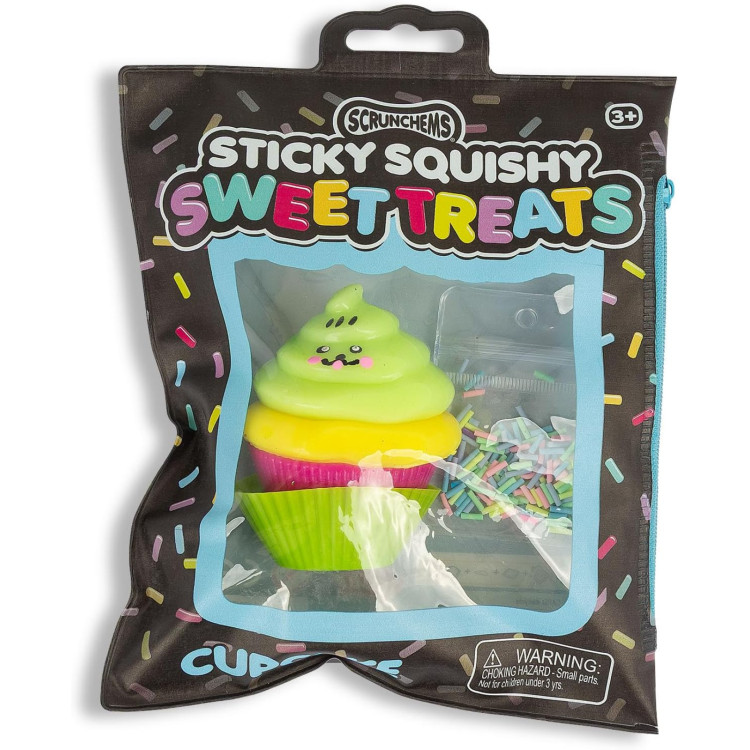 Scrunchems Sticky Squishy Sweet Treats Cupcake