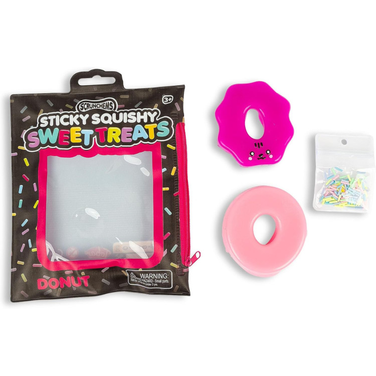 Scrunchems Sticky Squishy Sweet Treats Donut