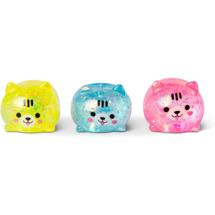 Scrunchems Sugar Squishy Kitties 3 Pack