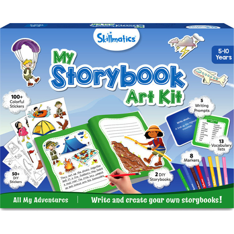 Skillmatics My Story Book Art Kit - All My Adventures