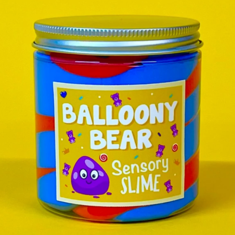 Slime Party Sensory Putty Tub - Balloony Bear